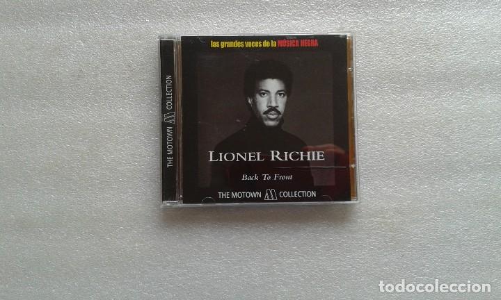 CDs de m&uacute;sica: LIONEL RICHIE - BACK TO FRONT CD 2001 - Foto 1
