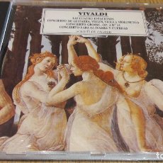 CDs de Música: VIVALDI / LAS CUATRO ESTACIONES + 3 CONCIERTOS / SOLISTI DI ZAGREB / CD DE LUJO.. Lote 108680747