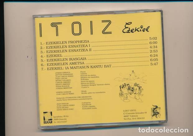 CDs de m&uacute;sica: Itoiz Ezekiel CD - Foto 2