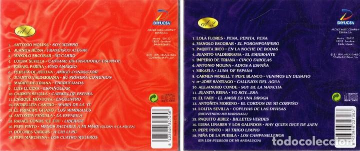 CDs de m&uacute;sica: EL DISCO DE ORO DE LA CANCI&Oacute;N ESPA&Ntilde;OLA ( 2 CD) - Foto 3