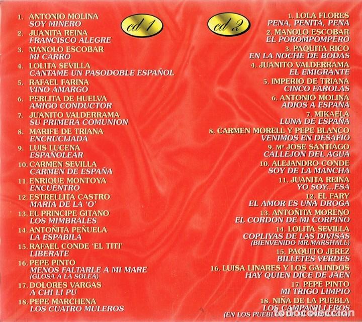 CDs de m&uacute;sica: EL DISCO DE ORO DE LA CANCI&Oacute;N ESPA&Ntilde;OLA ( 2 CD) - Foto 4