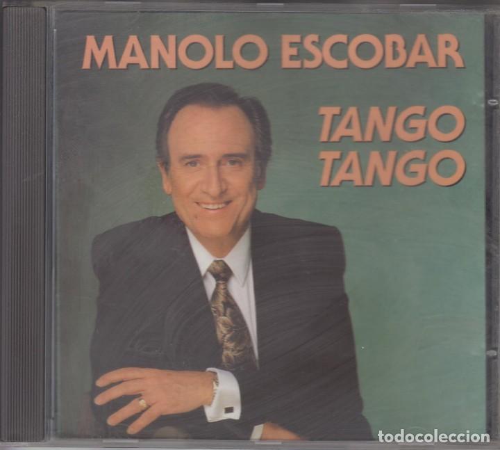 CDs de m&uacute;sica: Manolo Escobar cd Tango Tango 1992 BMG Ariola - Foto 1