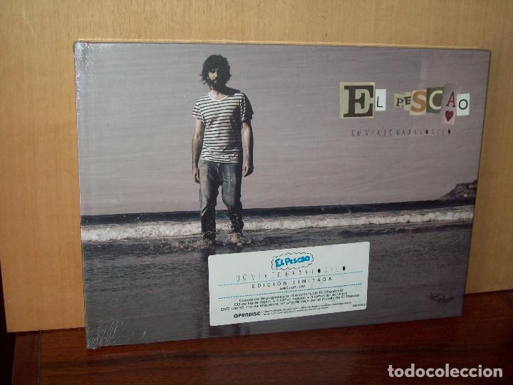 CDs de m&uacute;sica: EL  PESCAO  - UN  VIAJE  NADA  LOGICO  -  CD +   DVD Y EXPLICACION DE CONTENIDO NUEVO PRECINTADO