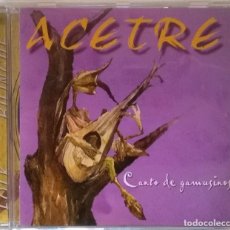 CDs de Música: ACETRE. CANTO DE GAMUSINOS. EXTREMADURA 1999 CD ORIGINAL. Lote 108807719