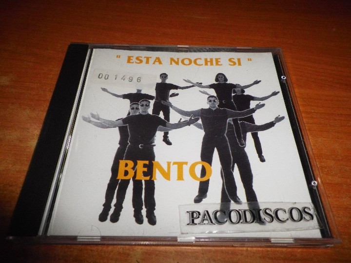 CDs de m&uacute;sica: BENTO Esta noche si REMIXES CD SINGLE PORTADA DE PLASTICO 1994 CONTIENE 3 VERSIONES