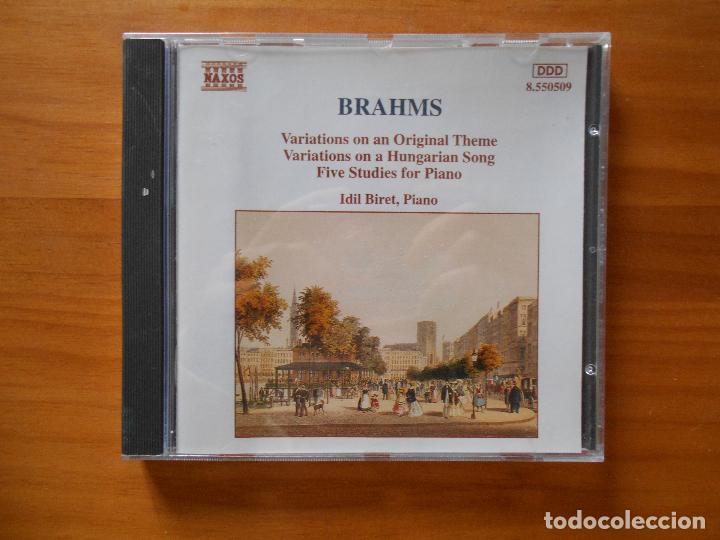 CDs de m&uacute;sica: CD BRAHMS - VARIATIONS, OP. 21 - FIVE STUDIES (1C) - Foto 1