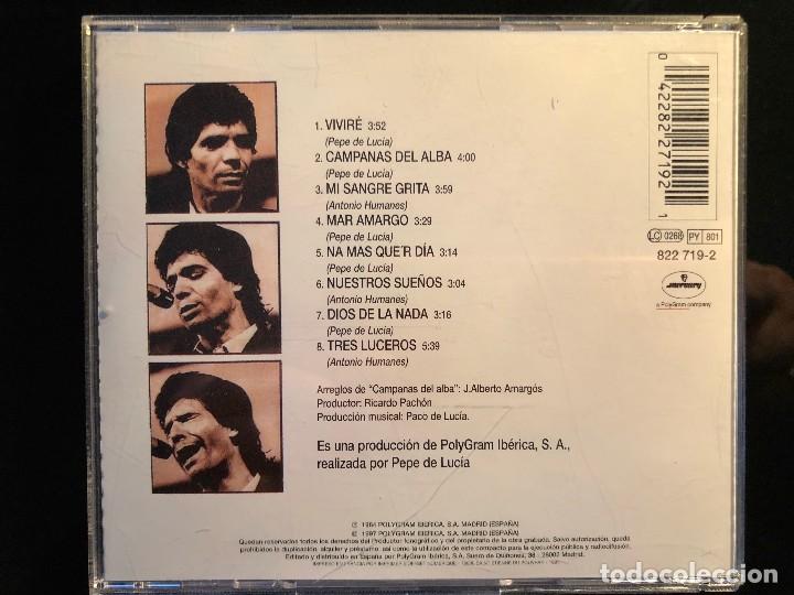 CDs de m&uacute;sica: CAMAR&Oacute;N De la Isla Vivir&eacute; - Foto 2