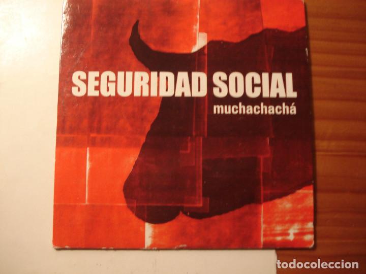 CDs de m&uacute;sica: SEGURIDAD SOCIAL Muchachach&aacute; CD single 2002 - Foto 1