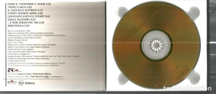 CDs de m&uacute;sica: CD LUCIO DALLA : COME E&acute;PROFONDO IL MARE - Foto 2