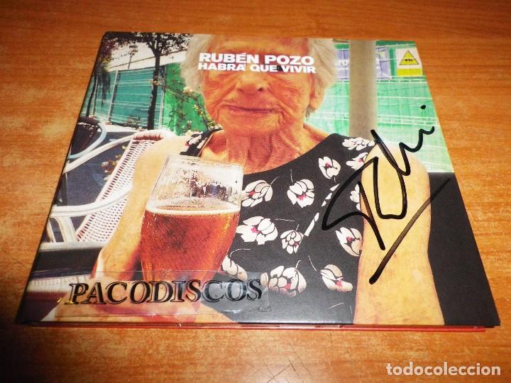 CDs de m&uacute;sica: RUBEN POZO Habra que vivir CD DIGIPACK FIRMADO POR EL ARTISTA EN LA PORTADA 2017 12 TEMAS PEREZA