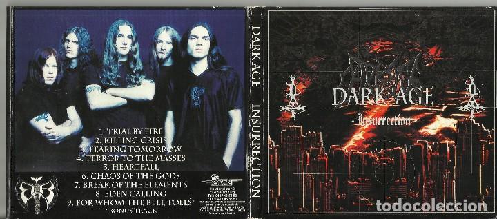 CDs de m&uacute;sica: Dark Age &lrm;cd digipack Insurrection - Foto 1