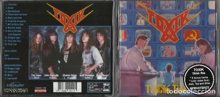 CDs de m&uacute;sica: Toxik cd Think This 2007 - Foto 1