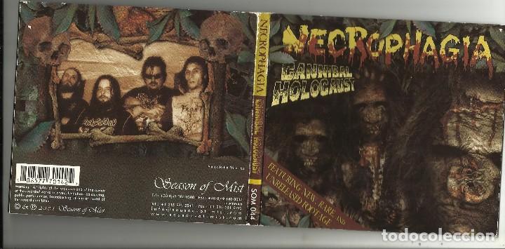 CDs de m&uacute;sica: Necrophagia cd digipack Cannibal Holocaust 2001