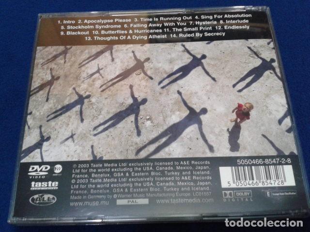 CDs de m&uacute;sica: CD + DVD MUSE ( ABSOLUTION ) CD + DVD 2003 TASTE MEDIA EDICI&Oacute;N LIMITADA - Foto 3