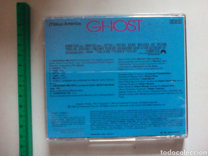 CDs de m&uacute;sica: CD BANDA SONORA GHOST. - Foto 2