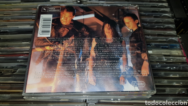 CDs de m&uacute;sica: TERMINATOR 2 JUDGMENT DAY BANDA SONORA ORIGINAL - Foto 2