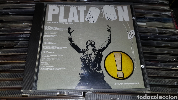CDs de m&uacute;sica: PLATOON banda sonora original CD - Foto 1