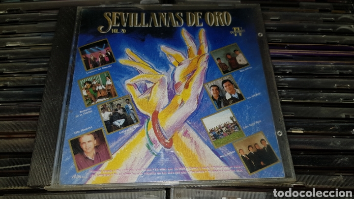 CDs de m&uacute;sica: Sevillanas de oro CD doble - Foto 1