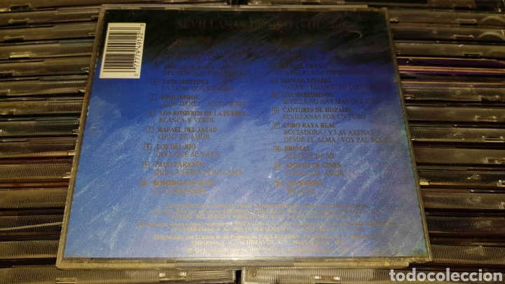 CDs de m&uacute;sica: Sevillanas de oro CD doble - Foto 2