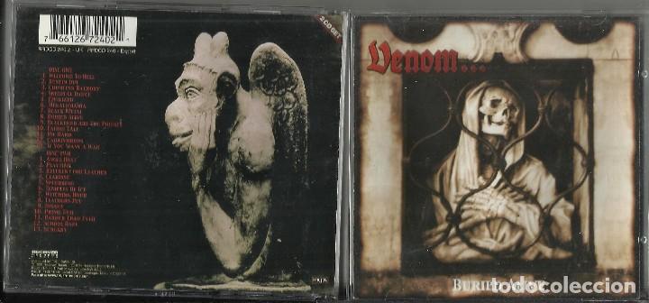 CDs de m&uacute;sica: Venom doble cd Buried Alive 1999 - Foto 1