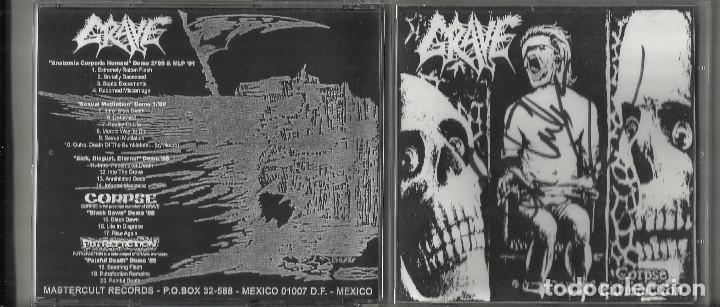 CDs de m&uacute;sica: grave cd demo corpse putrefaction mexico firmado por el grupo