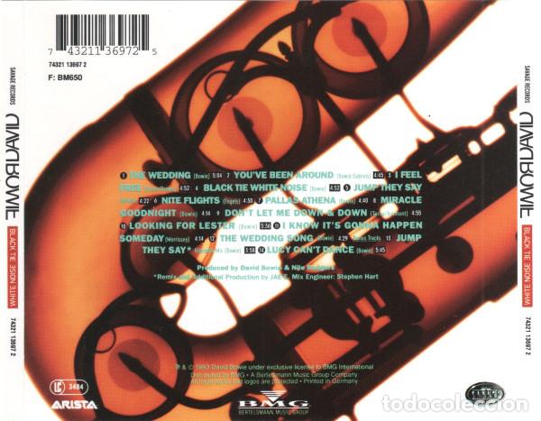 CDs de m&uacute;sica: David Bowie &lrm;- Black Tie White Noise - Foto 2