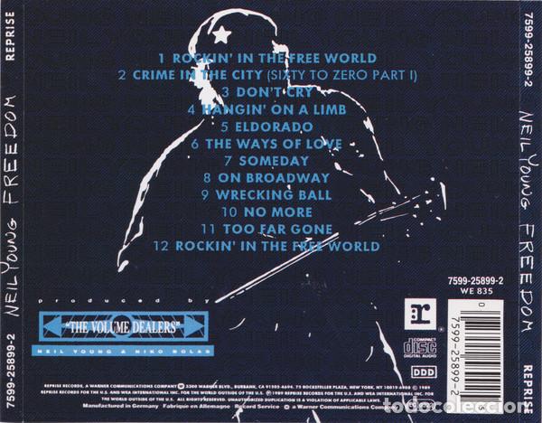 CDs de m&uacute;sica: Neil Young &lrm;- Freedom -ROCK 70 - Foto 2