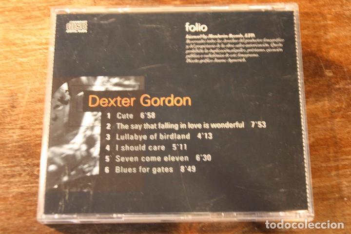 CDs de m&uacute;sica: DEXTER GORDON. RECOPILACION. 1996 CD - Foto 2
