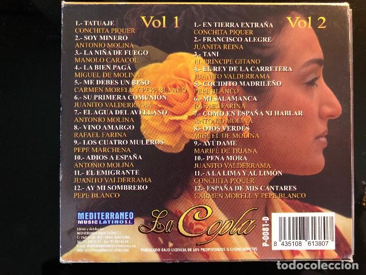 CDs de m&uacute;sica: LA COPLA 24 &Eacute;XITOS DE CANCION ESPA&Ntilde;OLA - Foto 2