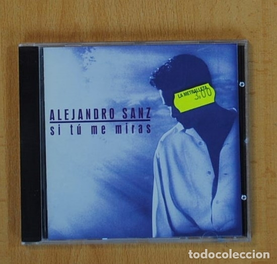 CDs de m&uacute;sica: ALEJANDRO SANZ - SI TU ME MIRAS - CD - Foto 1