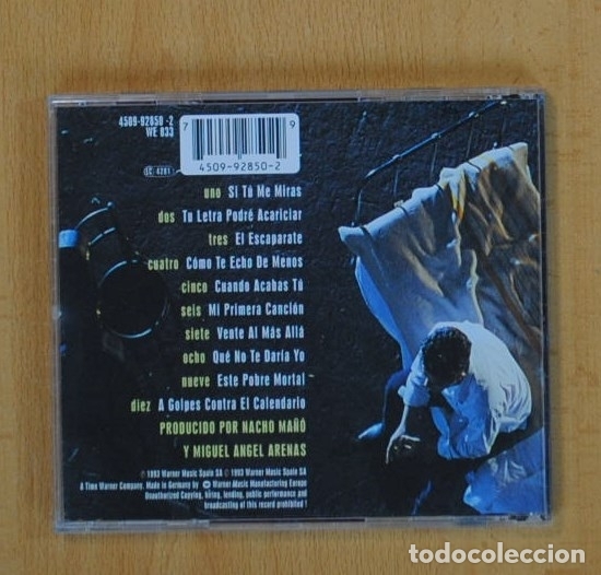CDs de m&uacute;sica: ALEJANDRO SANZ - SI TU ME MIRAS - CD - Foto 2