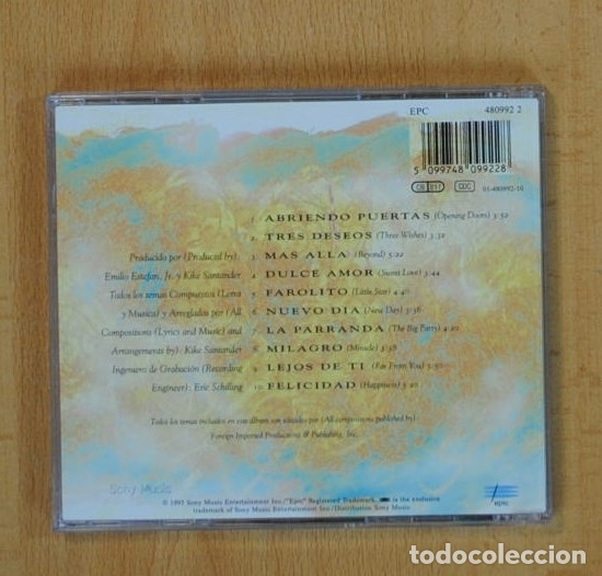 CDs de m&uacute;sica: GLORIA ESTEFAN - ABRIENDO PUERTAS - CD - Foto 2