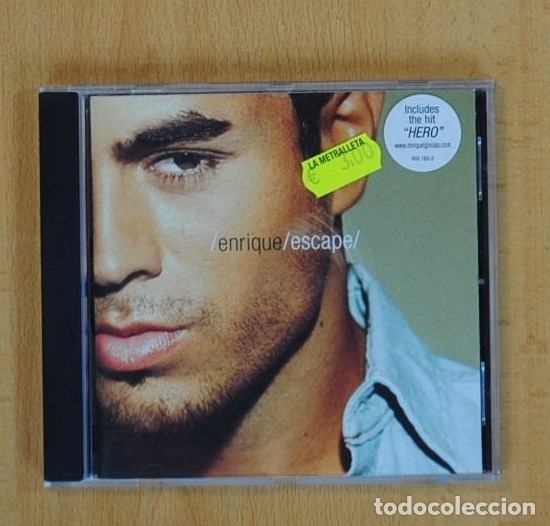 CDs de m&uacute;sica: ENRIQUE IGLESIAS - ESCAPE - CD - Foto 1