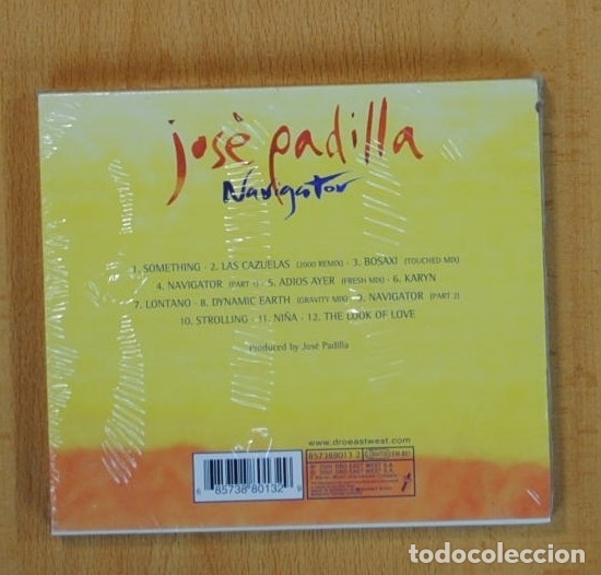 CDs de m&uacute;sica: JOSE PADILLA - NAVIGATOR - CD - Foto 2