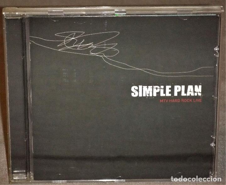 CDs de m&uacute;sica: SIMPLE PLAN    MTV HARD ROCK LIVE - Foto 1