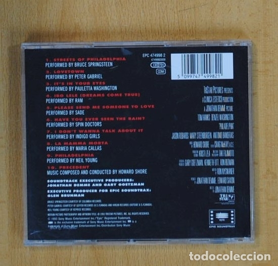 CDs de m&uacute;sica: VARIOS - PHILADELPHIA BSO - CD - Foto 2
