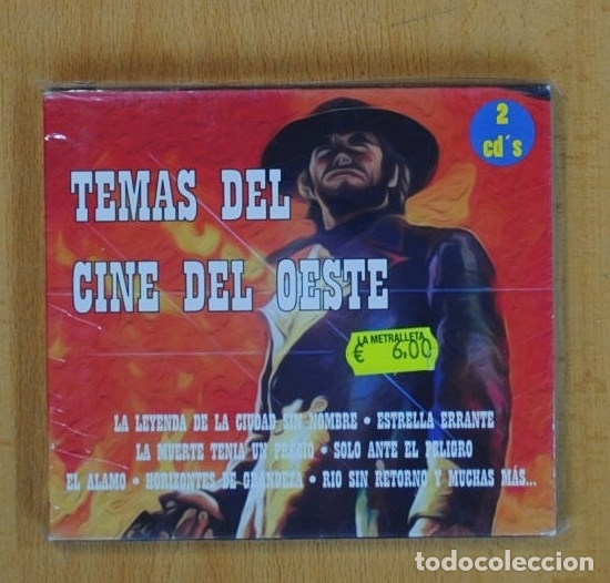 CDs de m&uacute;sica: VARIOS - TEMAS DEL CINE DEL OESTE - 2 CD - Foto 1