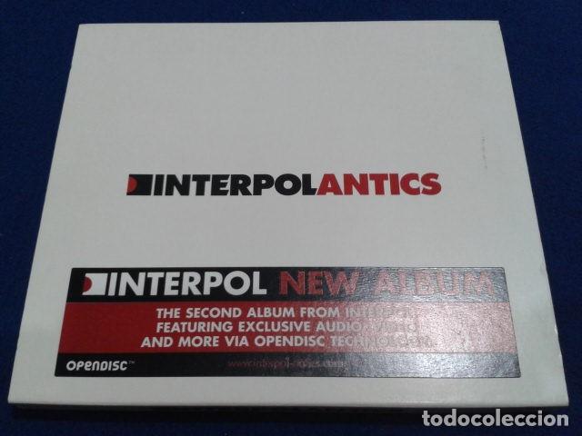 CDs de m&uacute;sica: CD ( INTERPOL ( ANTICS ) 2004 EMI 8663652 OPENDISC - NUEVO - Foto 1