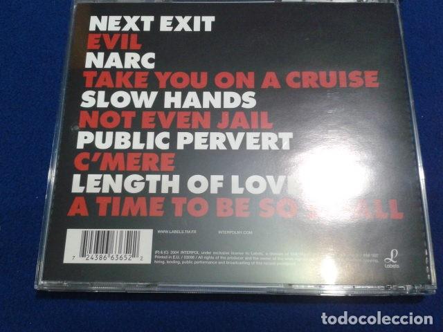 CDs de m&uacute;sica: CD ( INTERPOL ( ANTICS ) 2004 EMI 8663652 OPENDISC - NUEVO - Foto 4