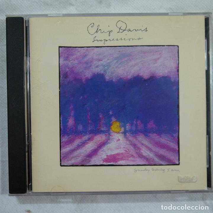 CDs de m&uacute;sica: CHIP DAVIS - IMPRESSIONS - CD 1993 - Foto 1