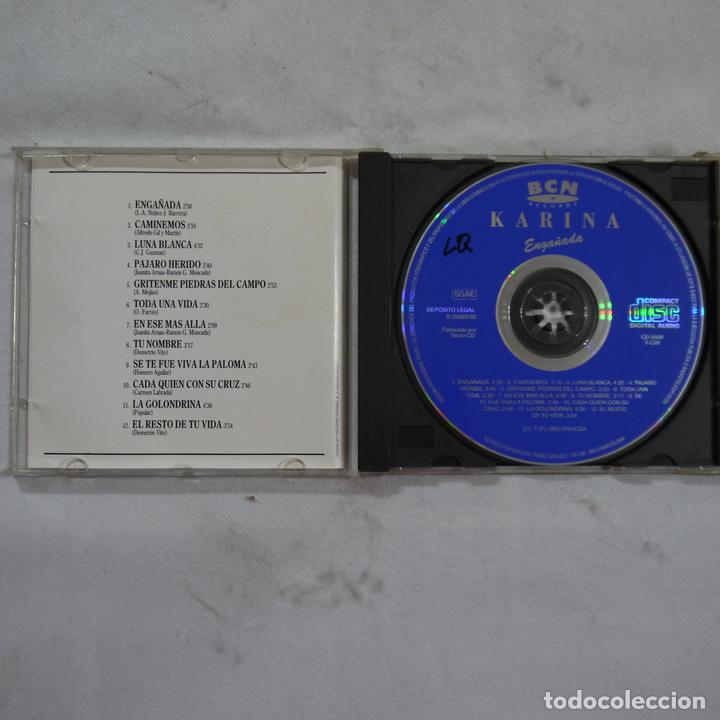 CDs de m&uacute;sica: KARINA - ENGA&Ntilde;ADA - CD 1992 - Foto 2