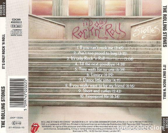 CDs de m&uacute;sica: The Rolling Stones &lrm;- Its Only Rock And Roll - Foto 2