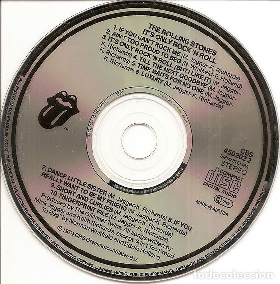 CDs de m&uacute;sica: The Rolling Stones &lrm;- Its Only Rock And Roll - Foto 3