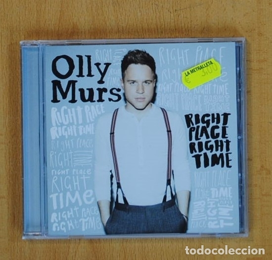 CDs de m&uacute;sica: OLLY MURS - RIGHT PLACE RITH TIME - CD - Foto 1
