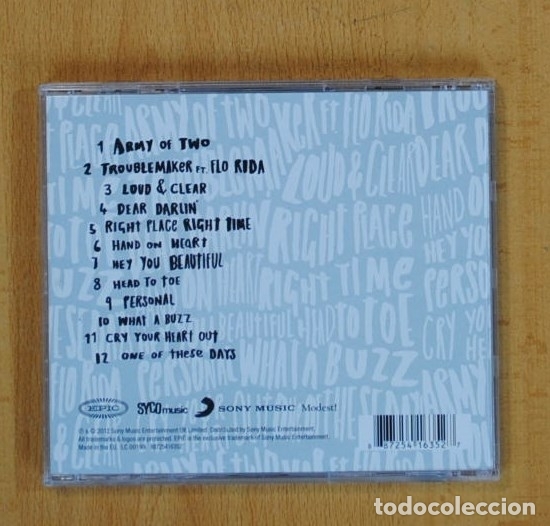 CDs de m&uacute;sica: OLLY MURS - RIGHT PLACE RITH TIME - CD - Foto 2