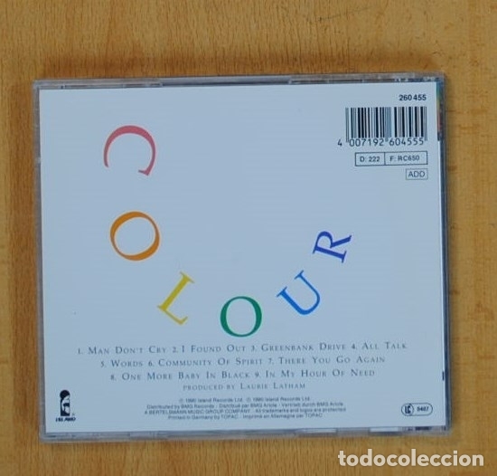 CDs de m&uacute;sica: THE CHRISTIANS - COLOUR - CD - Foto 2