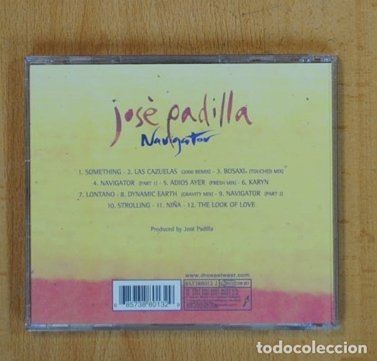 CDs de m&uacute;sica: JOSE PADILLA - NAVIGATOR - CD - Foto 2