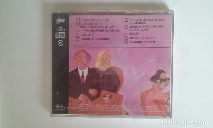 CDs de m&uacute;sica: MALAS COMPA&Ntilde;&Iacute;AS - JOAQU&Iacute;N SABINA - CD - Foto 2