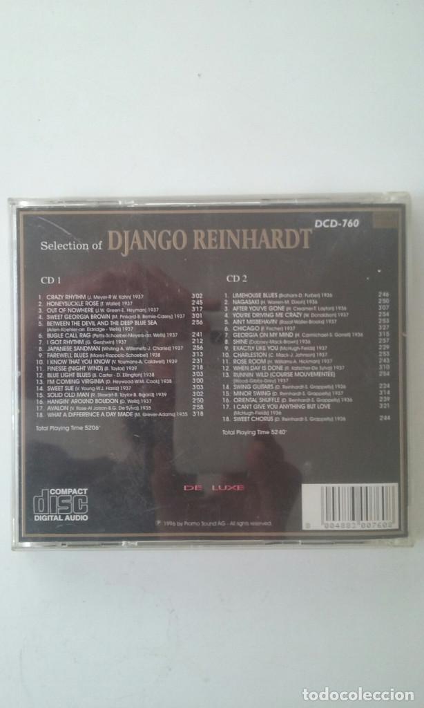 CDs de m&uacute;sica: SELECTION OF DJANGO REINHARDT (2 CD) - Foto 2