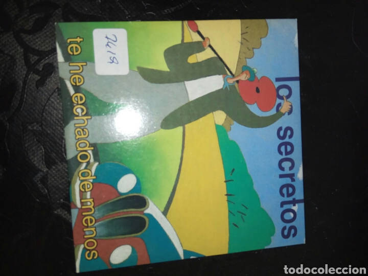 CDs de m&uacute;sica: LOS SECRETOS / CD SINGLE / TE HE ECHADO DE Menos - Foto 1